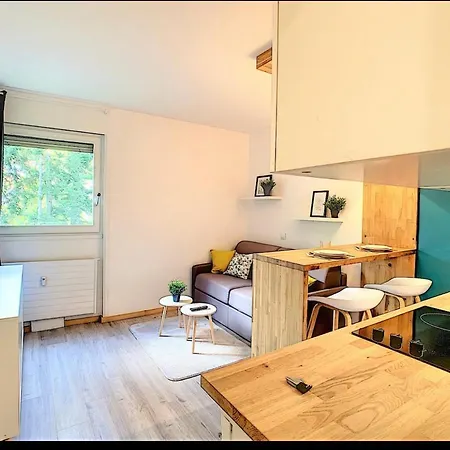 Centre Saint-Gervais Studio Vert Moderne 2 Pers Proche Telecabine Exterior photo